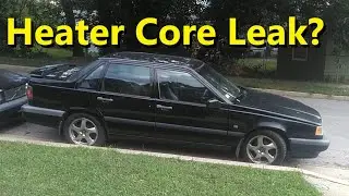 Looked over the Volvo 850 T-5R a little. Has a bad odor from the vents and window switches are bad.