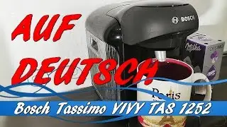 Bosch Tassimo VIVY TAS 1252 Produktvideo Deutsch