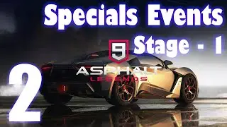 ASPHALT 9 Legend Android iOS Walkthrough | Special event - stage 1 - part 2| Part Time Gaming