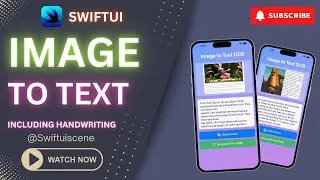 🌟 Transform Your Images to Text with SwiftUI – The Power of AI and Swift Integration! 🚀📚