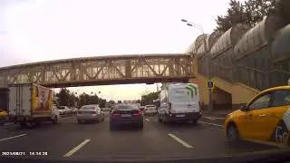 Москва, развилка Каширское-Варшавское шоссе.(из центра)
