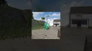 BLUE TRACTOR KILLER in Teardown MOD (Mishka and Yulia) 