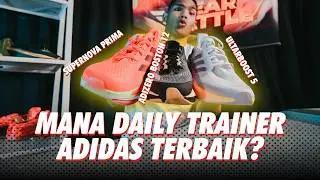 JANGAN SALAH PILIH! INI SEPATU DAILY TRAINER ADIDAS TERBAIK | Adidas Daily Tariner - GEAR BATTLE