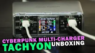 Clever Tachyon CyberPunk Charger - Unboxing Review 2024 - Review Central