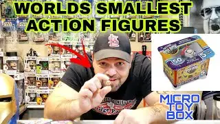 WORLDS SMALLEST ACTION FIGURES AND OTHER TINY TOYS [ micro toy box ]