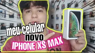 MEU IPHONE XS MAX 256gb NOVO