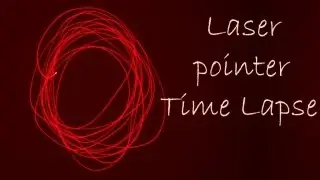 Long Exposure Photography with Nikon Coolpix L820 Digital Camera using Red Laser