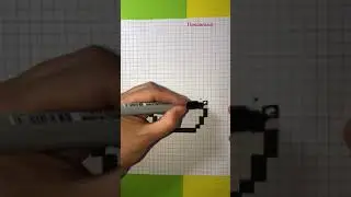 Рисунки по Клеточкам - Васаби по клеточкам - Еда по Клеточкам 