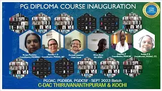 Inauguration of Sept 2023 PG Diploma Batch