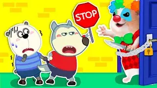 Oh no, Wolf and Pando! Don't Go with Strangers | Evil Hamster lures Wolf and Pando out