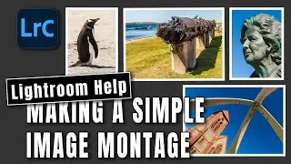 Making a simple image montage in Lightroom