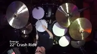 Dream Cymbals - 22" Energy Crash Ride