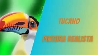 Pintura realista Tucano #shortsvideo #shorts #trending #youtubeshorts #youtube