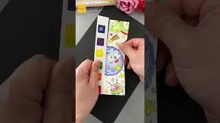Pocket Watercolor Painting Book #watercolor #colorbook #watercolorpainting