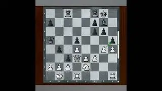 Brilliant Rook Sacrifice in Defeating Indian Defense