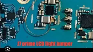 J7 prime lcd light jumper solution / 💯