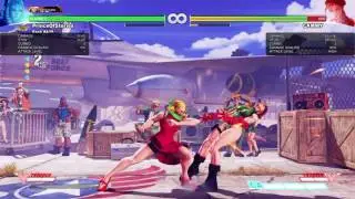 Street Fighter 5: Karin Walk Up Critical Art, 414 Damage