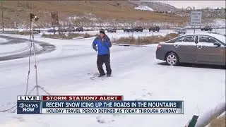 Eric Lupher does the 'snowy robot'