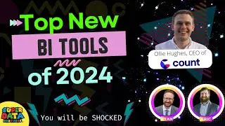 Top New BI Tools of 2024: Count edition! #dataanalytics #businessintelligence #powerbi