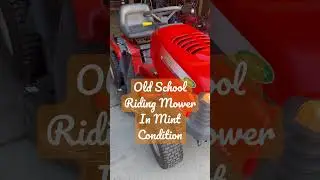 Scott’s Riding Mower In The Shop #smallenginerepair #lawnmower #diy