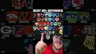 Best Offenses in the NFL Today Tier List  #nfl #nflfootball #nflpicks #nflnews #nflhighlights