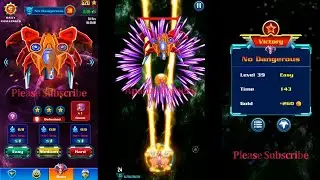 Galaxy Attack: Alien Shooter | Boss Mode | No Dangerous Boss - Boss Level 39 | By Apache Gamers