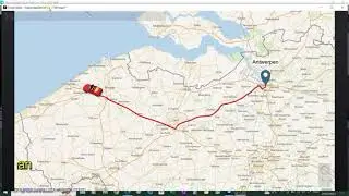 Route animatie vanuit Google maps - GPX - Video deluxe