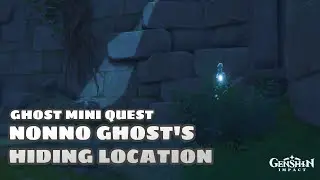Ghost's Mini Quest - Nonno Ghost's Hiding Locations Tsurumi Island Genshin Impact
