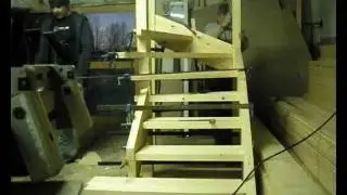 Montaje de una escalera