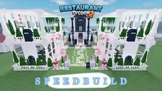 SPEEDBUILD! Restaurant Tycoon 2 (Roblox) Design [12]