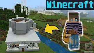 Построила КАФЕ в городке ЛИСИЧЕК в Minecraft!