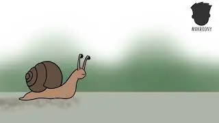A Snail does backflip!