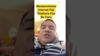 Aviso de mantenimiento de internet fijo y telefonía fija de Claro en algunosDistritos de Lima