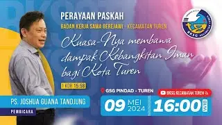 Perayaan Paskah BKSG Kecamatan Turen 2024 | Ps. Joshua Guana Tandjung