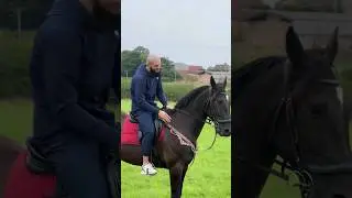 Хамзат Чимаев рвётся в бой прямиком на Лошади. 😉🐺 
