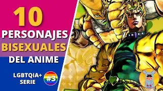 10 Personajes BISEXUALES del anime | LGBTQIA+ SERIE