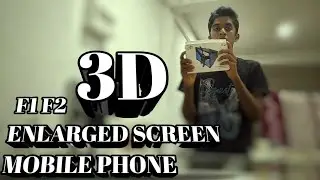 Enlarged screen mobile phone