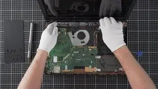 Замена батареи в Asus X551M