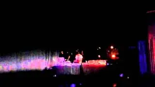 Me DJing at the WBL All City Event at the Gala Theatre (12/17/14)