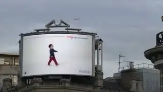 A billboard in London #technology #explore #shorts