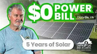 Benefits of solar for homeowners: Real Life Testimonial (5 Years Owning Solar - Danville Utilities)