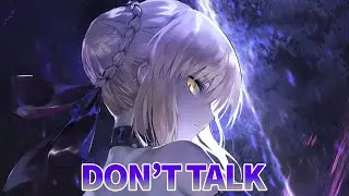 Nightcore - Don't Talk (Lyrics)