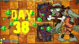 Plants vs Zombies 2 - Jurassic Marsh - Day 38 [Jurassic Rockpuncher] No Premium