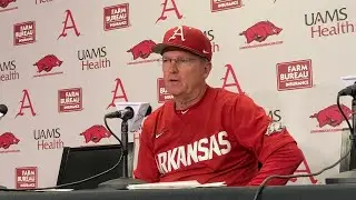 Dave Van Horn postgame - Arkansas 6, Central Arkansas 3