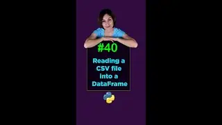 Reading a CSV file into a DataFrame python