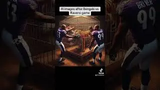 AI images post Bengals vs Ravens game 