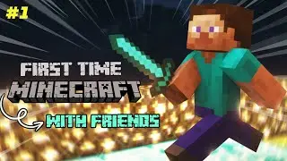 My First Adventure in a Blocky World with my friends!!! #1