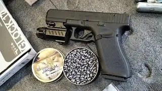 (Pellet Version) Umarex Airgun Glock 17 Gen 5 video testing #airgun