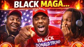 BLACK MAGA - BLACK DONALD TRUMP REACTION!!!