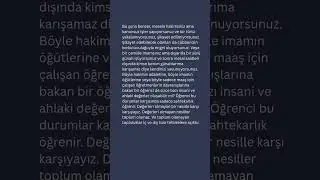 ÖĞRETMEN NASIL OLMALIDIR